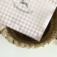 トレーシングペーパー 帯 Bonjour mon petit lapin ❤︎  30枚/100枚