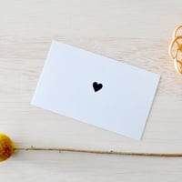 messagecard ★ petit coeur  25枚