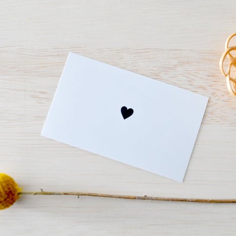 messagecard ★ petit coeur  25枚