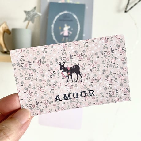 M-84messagecard ★ Bambi AMOUR 25枚
