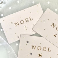 N-38 messagecard ★ Joyeux Noël  3種 計30枚
