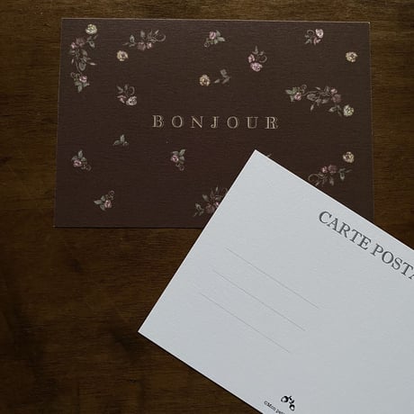 ポストカード ♡  Rose d’automne