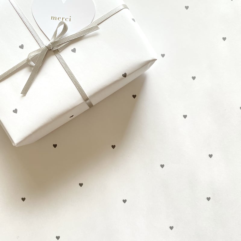 クリックポスト】 10枚 ☆ ラッピングペーパー A3 mon petit cœur | M