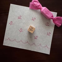 petit tampon  ミニスタンプ   チューリップ