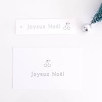 N-05 Joyeux Noël ★ messsagecard &mini tag  set