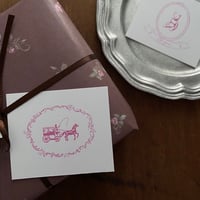 T-70 タグ ★ 𝐀𝐔 𝐁𝐎𝐍 𝐕𝐈𝐄𝐔𝐗 𝐓𝐄𝐌𝐏𝐒  馬車/テディベア  2種 計20枚