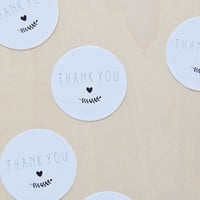 thank you ★ sticker petit wreath (25枚入り)