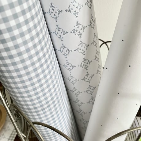 夏のラッピングペーパーセット 3種 各3枚 計9枚入  A3 maison de campagne d'été