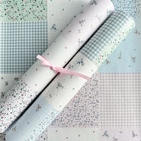 【ゆうパック】wrapping paper A3 Mon petit jardin fleuri 10枚/30枚/50枚/100枚