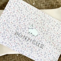 ポストカード ♡ Bonjour monpetit lapin