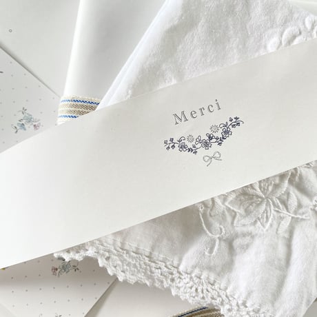 ペーパー 帯 mercerie ❤︎  30枚/50枚/100枚