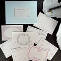 モンプチ一筆箋セット　全4種 ペーパーケース付