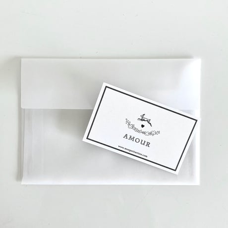 envelope（封筒）トレーシングペーパー 5枚