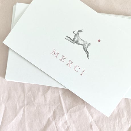 M-89 messagecard ★   classique うさぎ 25枚