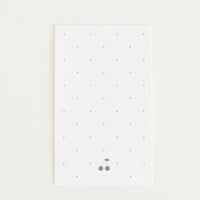 M-44  messagecard ★ Carte cerise à pois 30枚/縦型/横型