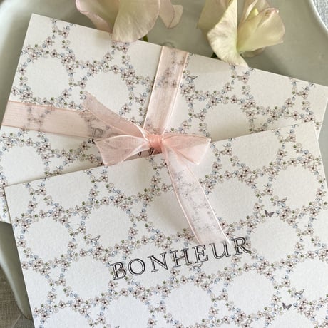 ポストカード ♡  Couronne de Fleurs