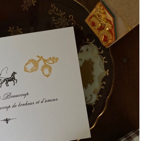mon petit tampon  スタンプ   Petit Gland  どんぐり
