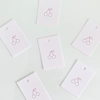 T-50  mini tag  Bonbon cerise 30枚