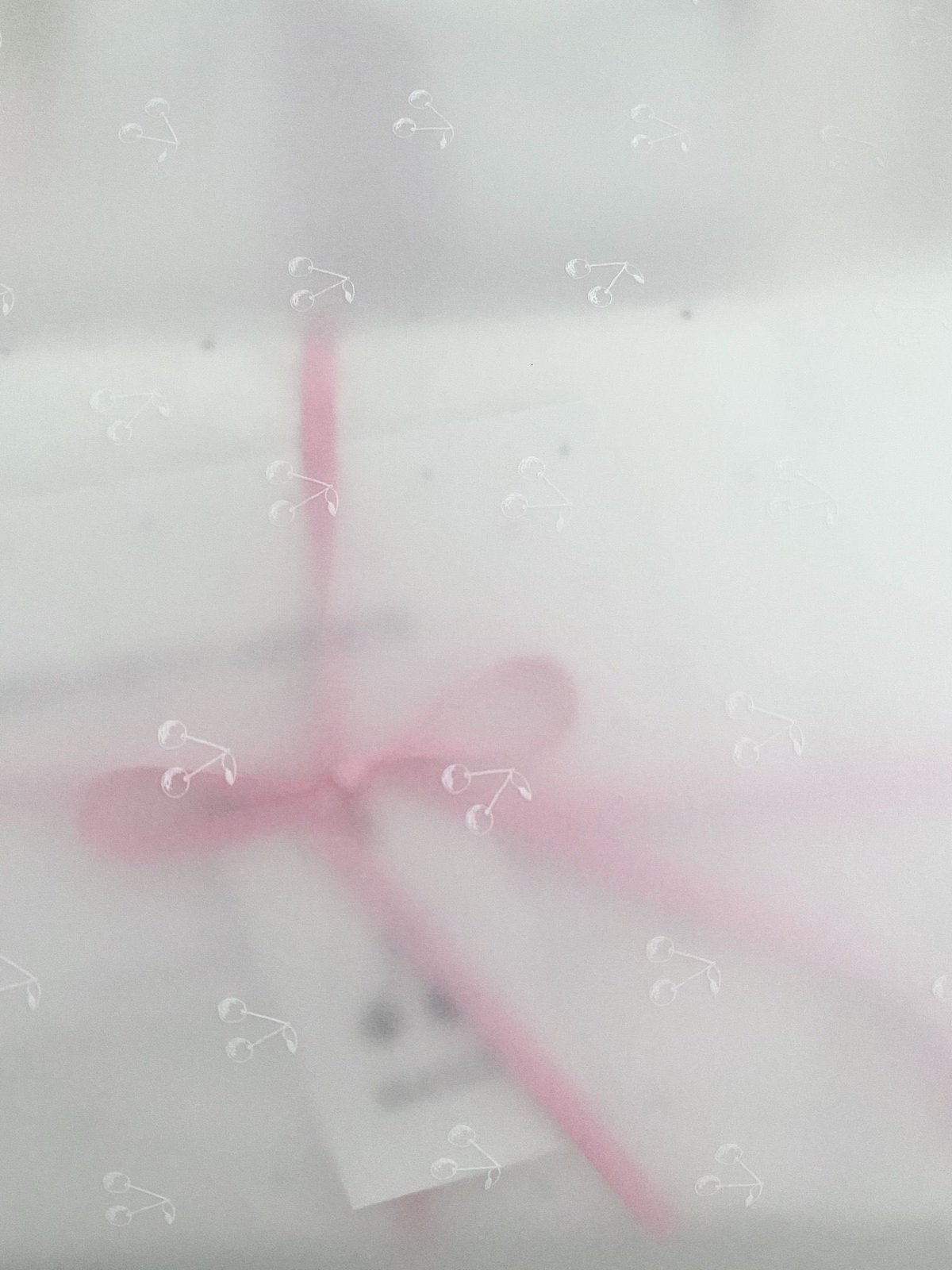 さくらんぼ柄 トレーシングペーパー A4 12枚 | Mon petit artiste