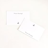 M-49  messagecard ★ Carte cerise  30枚/2種