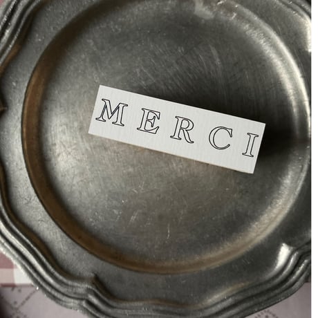 Mon petit STAMP スタンプ MERCI
