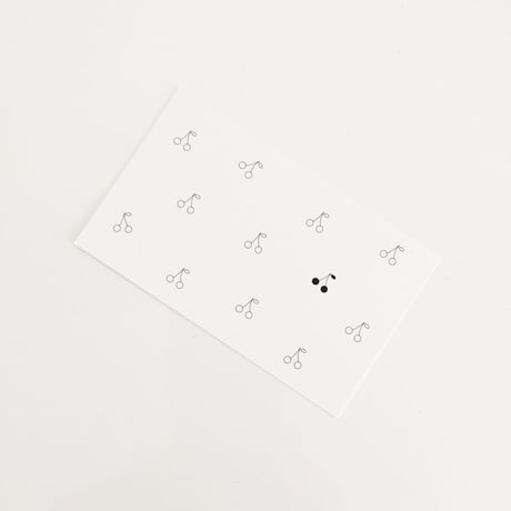 M-43  messagecard ★  petit cerise 30枚