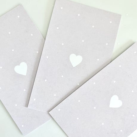 M-5 messagecard ★  petit coeur  25枚