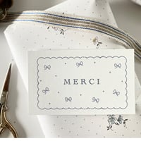 M-137 messagecard ★ mercerie ruban  25枚