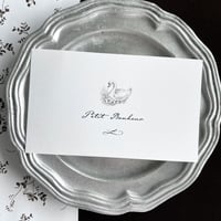 M-122  messagecard ★ Le lac des cygnes スワン 25枚