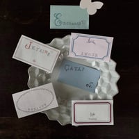 手紙社｜Mon petit artiste・ロールふせん「Mon petit francais」