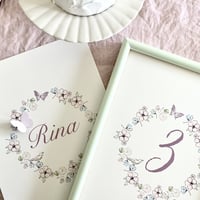 【名入れ 文字入れ】Mini poster anniversaire♡ size A4