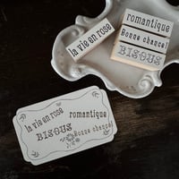 Mon petit STAMP スタンプ message en français