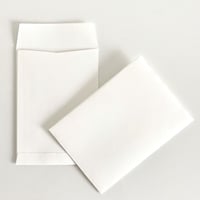 envelope（封筒） 5枚   縦型  blanc