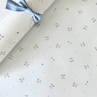 【クリックポスト】10枚 ★ wrapping paper A3  fée fée fabric別注カラー チェリー柄