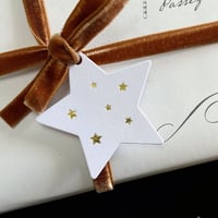 petite étoile tag  タグ  15枚