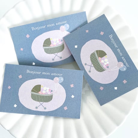 M-82 messagecard ★ Bonjour mon amour 25枚