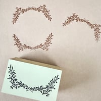 Mon petit STAMP スタンプ MS-050 petites feuilles