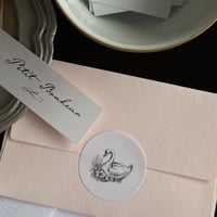 シール ★ Le lac des cygnes  スワン (30枚入)
