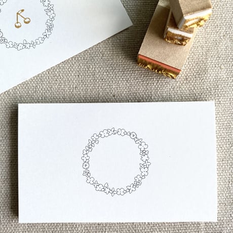 M-108 messagecard ★ couronne de fleur 25枚