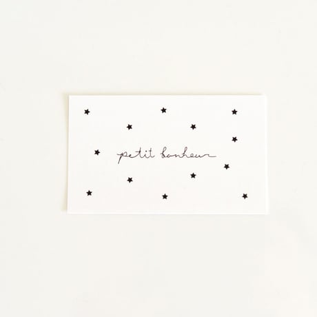 M-38 messagecard ★ Étoiles petit bonheur 30枚