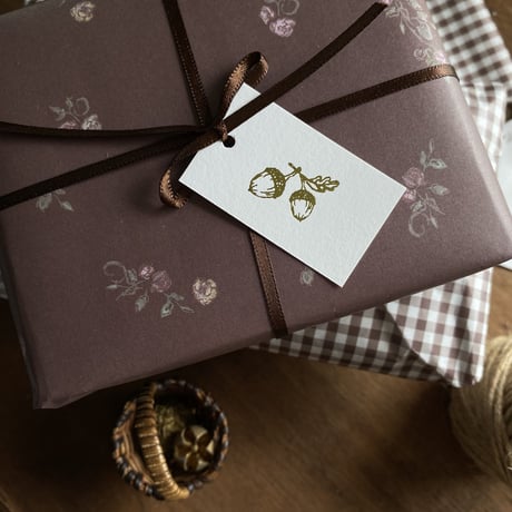 【ゆうパック】 wrapping paper A3  Rose d’automne 10枚/30枚/50枚/100枚