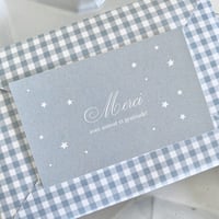M-161 messagecard ★ petit étoile Merci ♡ 25枚／50枚／100枚