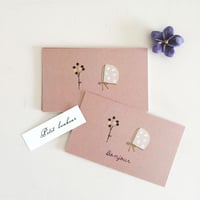 M-69 messagecard ★ Bonjour rose 25枚