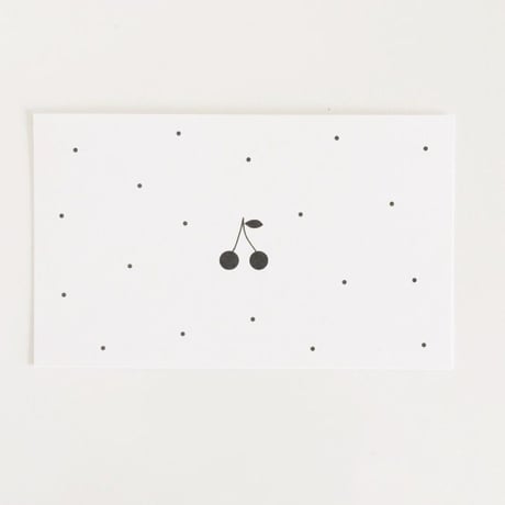 M-70  messagecard ★ mini carte à pois/cerise/magicwand  30枚