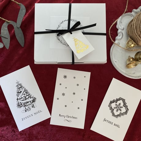 Mon petit Noël カードセット  90枚