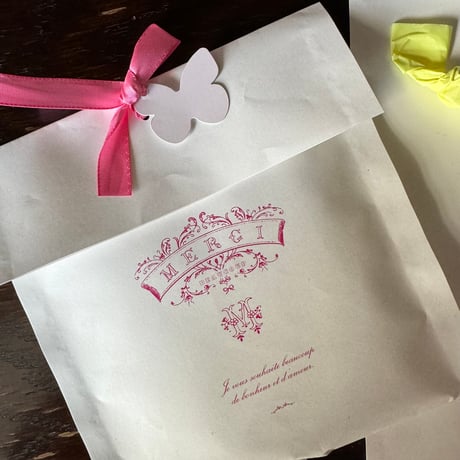 Mon petit sac モンプチオリジナル紙袋  Papier confiserie