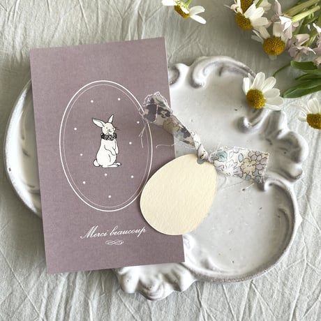 M-133 messagecard ★ Lapin de Pâques  25枚