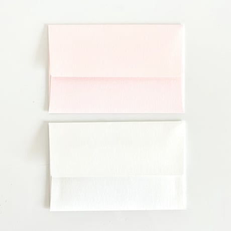 mini envelope（ミニ封筒）5枚     blnac/rose
