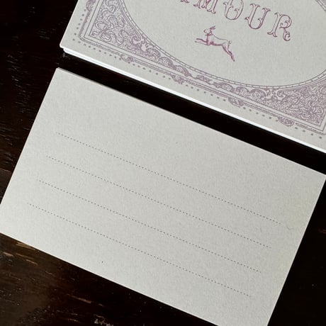 M-165 messagecard ★  mon petit lapin AMOUR 25枚