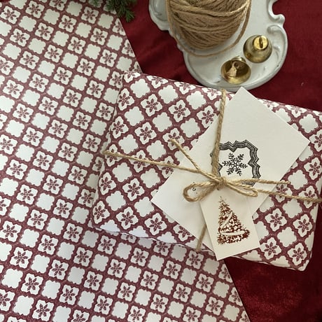 【ゆうパック】 wrapping paper A3  la neige 10枚/30枚/50枚/100枚